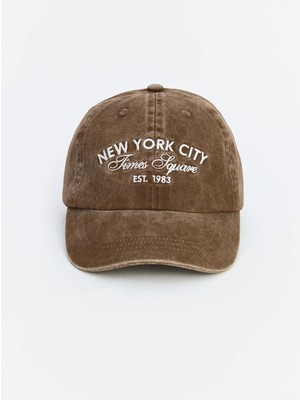 Lc Waikiki Yeni Sezon New York City Nakışlı Erkek Çocuk Kep Şapka