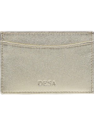 Desa Altın Dukinea Kadın Deri Kartlık