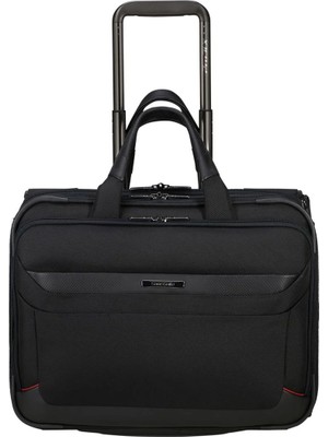 Samsonite Siyah Pro-Dlx-6 - Seyahat Evrak Çantası 15.6