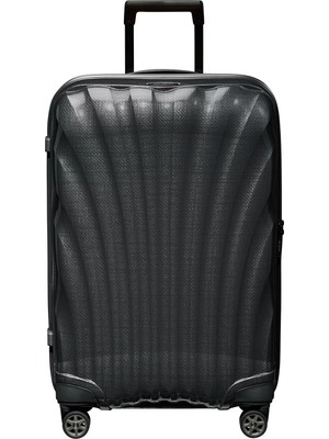 Samsonite C-Lite Spinner Siyah - 4 Tekerlekli Orta Boy Valiz 69cm