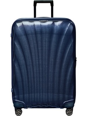 Samsonite C-Lite Spinner Lacivert - 4 Tekerlekli Büyük Boy Valiz 75cm