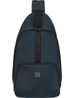 Samsonite Lacivert Sacksquare Omuz/Sırt Çantası