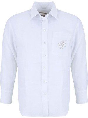 Brooks Brothers Beyaz Kadın Gömlek BBSS26FSH006
