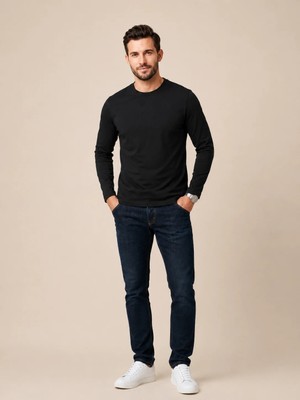 Vigoss Jeans Vıgoss Baskılı Erkek Sweathırt 44444-30209