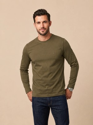 Vigoss Jeans Vıgoss Baskılı Erkek Sweathırt 44444-30209