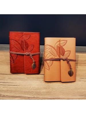 İlkyaz Fashion Küçük Boy Retro Deri Defter