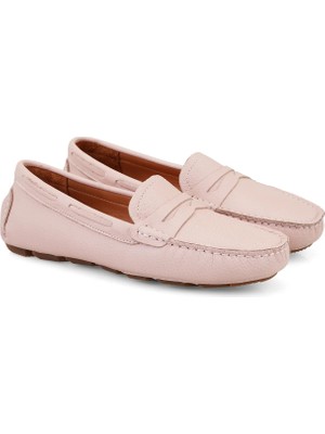 Desa Kadın Pudra Deri Loafer