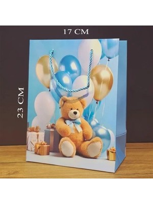 İlkyaz Fashion Küçük Boy Ayıcıklı Hediye Çantası