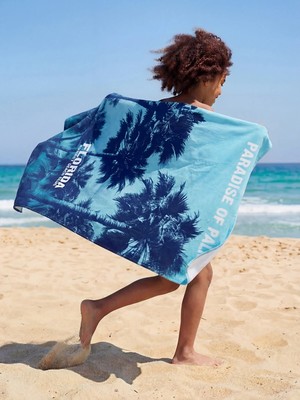 Lc Waikiki Yeni Sezon Erkek Çocuk Plaj Havlusu 70X150 cm