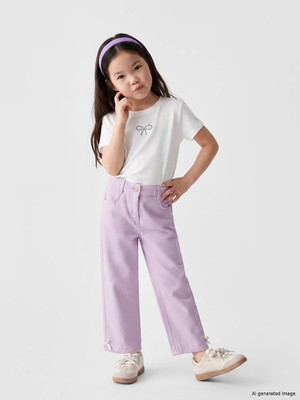 Lc Waikiki Yeni Sezon Regular Fit Kız Çocuk Gabardin Pantolon