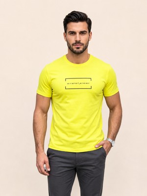 Vigoss Jeans VİGOSS ACTION BASKILI ERKEK T-SHIRT 62629-30010