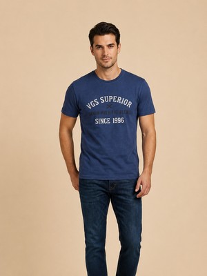 Vigoss Jeans Vıgoss Baskılı Erkek T-Shırt 62414-30010