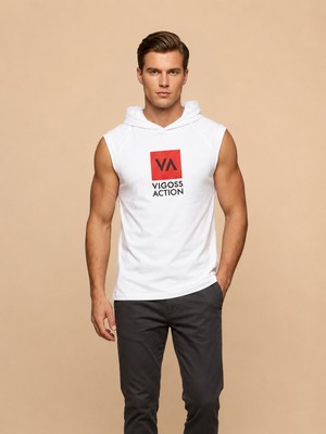 Vigoss Jeans Vıgoss Actıon Kolsuz Kapş. Erkek T-Shırt 62452-30010