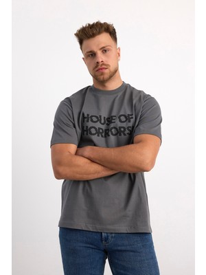 Vigoss Jeans Vıgoss Actıon Oversıze Baskılı Erkek T-Shırt 63079-30226