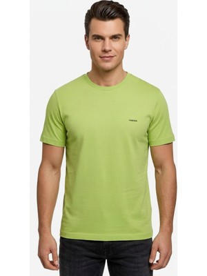 Vigoss Jeans Vigoss Erkek Battal O Yaka Basıc T-Shırt B3124-03370