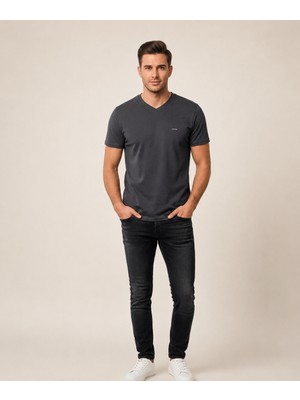 Vigoss Jeans Vigoss V Yaka Erkek T-Shırt 3125-03370