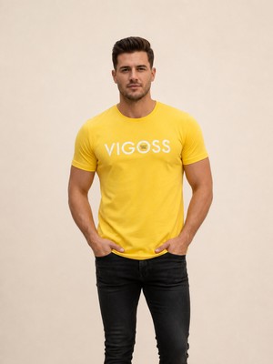 Vigoss Jeans VIGOSS ACTION BASKILI ERKEK T-SHIRT 62533-30010