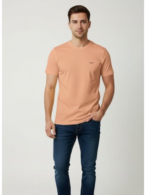Vigoss Jeans Vigoss Erkek Battal O Yaka Basıc T-Shırt B3124-03370