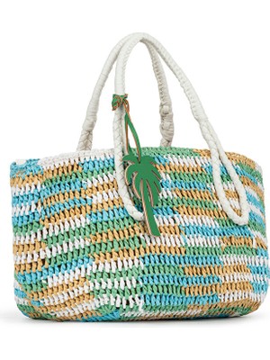 Twist PALMİYE CHARM'LI ÖRGÜ TOTE ÇANTA TS1260052081070
