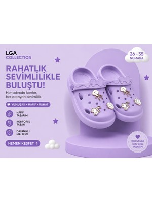 Lga Collections Çocuk Cross Terlik Taşlı 26 - 35 Numara Eva Taban Yeni Sezon