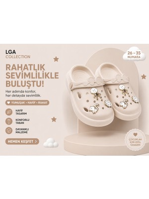 Lga Collections Çocuk Cross Terlik Taşlı 26 - 35 Numara Eva Taban Yeni Sezon