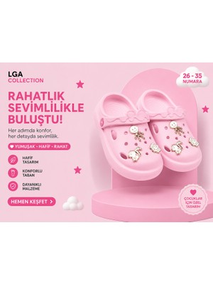 Lga Collections Çocuk Cross Terlik Taşlı 26 - 35 Numara Eva Taban Yeni Sezon