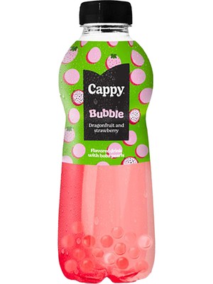Cappy Bubble Ejder ve Çilek Aromalı Içecek Pet 330 ml (8'li Paket)
