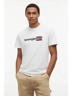 Tommy Jeans Erkek TIŞÖRT-DM0DM23406