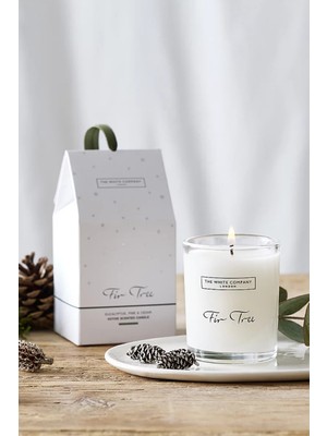 The White Company Fir Tree Votive Mum 75 G