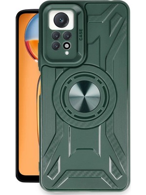 sbodurhome Xiaomi Redmi Note 12 Pro 4g Kılıf Lincoln Silikon - Koyu Yeşil