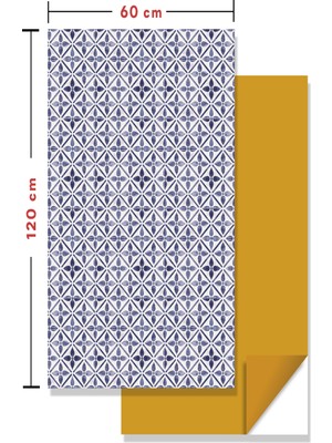 Tink Kendinden Yapışkanlı Fayans Kaplama Pvc Karo Serenity Desen 60X120 cm (7 Adet ) 5 M2
