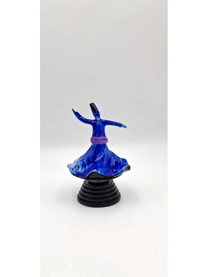 Mevlana Bazaar Dönen Seramik Dekoratif Semazen Biblo 5 cm
