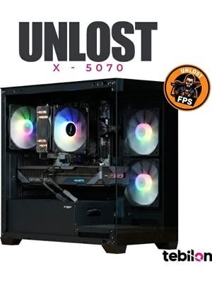 Tebilon Unlost X-Amd Ryzen 7600-GIGABYTE Gamıng Geforce Rtx 5070 12GB-GIGABYTE B650M-16GB-1TB Ssd-Oem Paket