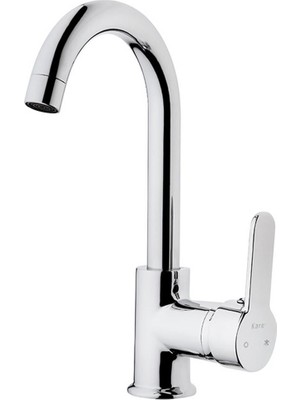 Erce Delta Lüx Lavabo Krom Batarya
