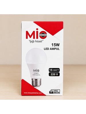 Mio 15W LED Ampul 220V 50-60Hz 1350LM IP20