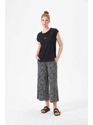 Pjs Kadın Siyah Pijama Takımı 29128