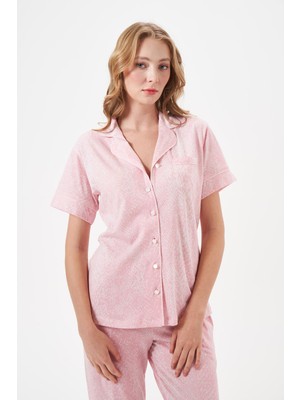 Pjs Kadın Pembe Pijama Takımı 29033