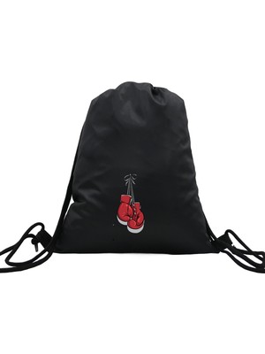 Hero Tasarım Hero tasarım Boks Eldiveni  - Ipli Spor Sırt Çantası - Günlük - Okul 35*46CM One Size | INN1017