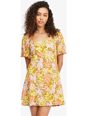 Billabong Bıllabong Paradıseını Kadın Çok Renkli Elbise C3DR29-537