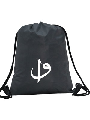 Hero Tasarım Hero tasarım  Elif Vav - Ipli Spor Sırt Çantası - Günlük - Okul 35*46CM One Size | INN1003