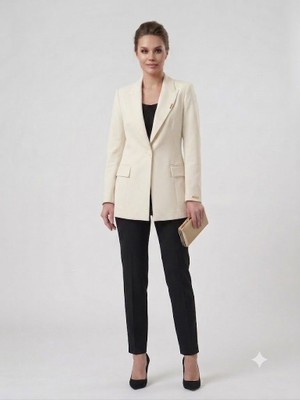 Centilmen Beethoven Kadelli Kruvaze Yaka Klasik Kesim Blazer Ceket 56475