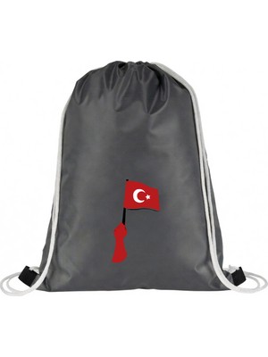 Hero Tasarım Hero tasarım Ilelebet - Ipli Spor Sırt Çantası - Günlük - Okul 35*46CM One Size | INN1007