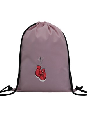 Hero Tasarım Hero tasarım Boks Eldiveni  - Ipli Spor Sırt Çantası - Günlük - Okul 35*46CM One Size | INN1017