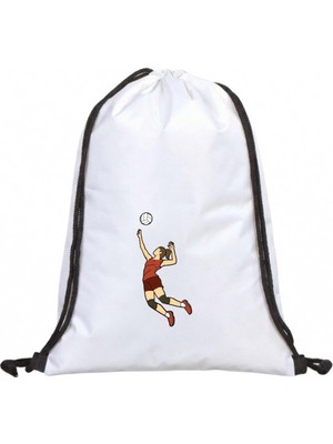 Hero Tasarım Hero tasarım  Voleybol - Ipli Spor Sırt Çantası - Günlük - Okul 35*46CM One Size | INN1006