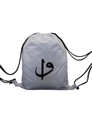 Hero Tasarım Hero tasarım  Elif Vav - Ipli Spor Sırt Çantası - Günlük - Okul 35*46CM One Size | INN1003