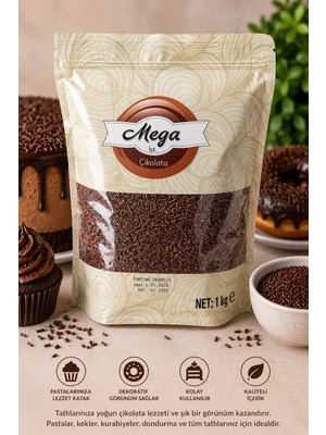 Mega Çikolata Pasta Süsü