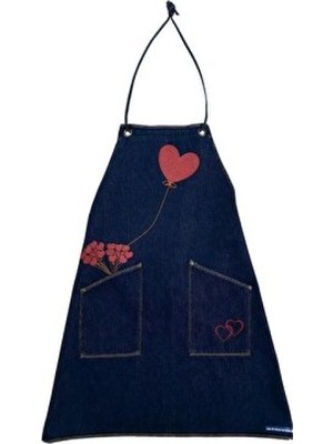 Empressco Şık Denim Önlük, Sevgililer Günü Hediye, Rahat ve Trend Tasarım