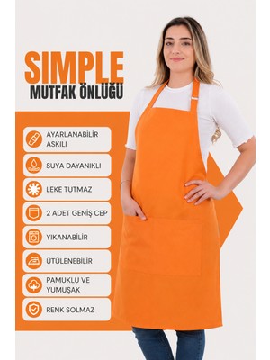 Empressco Şık ve Kullanışlı Ayar Askılı Mutfak Önlüğü, Pratik ve Dayanıklı Tasarım