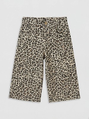 Lc Waikiki Yeni Sezon Leopar Desenli Kız Çocuk Şortolon