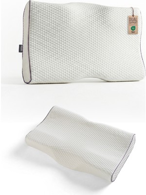 Empressco Konforlu Amerikan Model Visco Boyun Yastığı, Ortopedik, 60X38X10/9CM